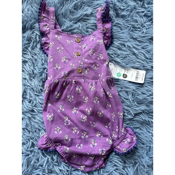 Carter's Other - Carters NWT 3M Baby Floral Bubble Romper